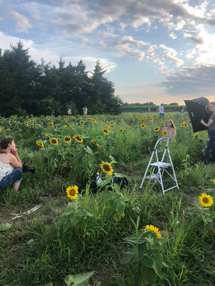 Senior Portraits Behind the Scenes